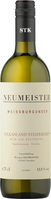 Weissburgunder STRADEN Vulkanland Steiermark DAC 2023 - Weingut Neumeister, Straden