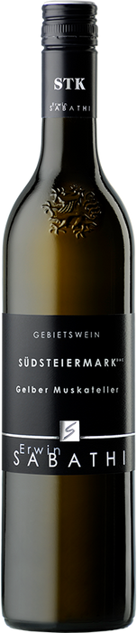 Gelber Muskateller Südsteiermark DAC 2023 - Erwin Sabathi, Leutschach