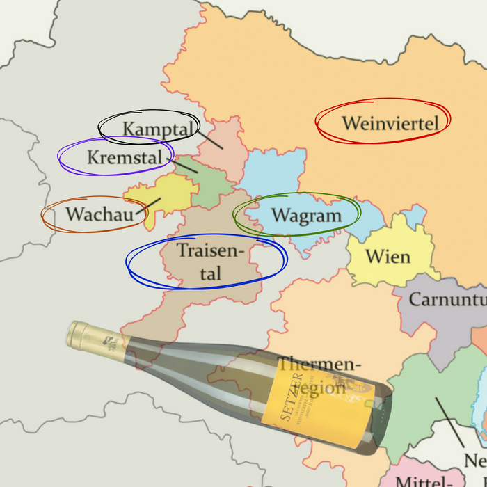 Grüner Veltliner Entdecker-Route – 6 Regionen, 6 Begleiter zur Küche